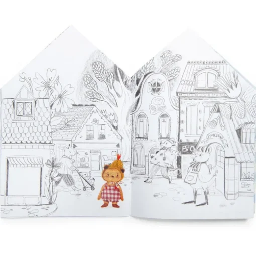 Kleurboek met 150 stickers - Les Minouchkas