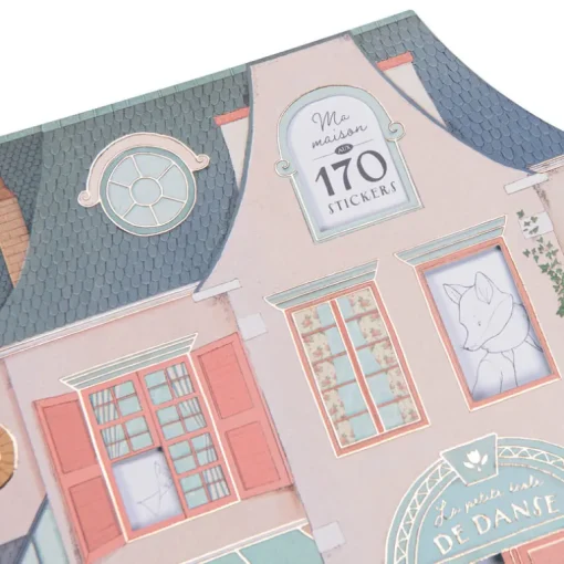 Kleurboek met 170 stickers La petite école de danse