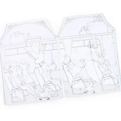Kleurboek met 170 stickers La petite école de danse