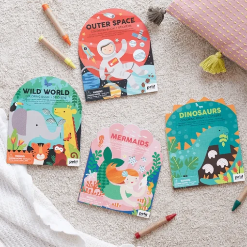 Kleurboek met stickers - Dinosaurussen