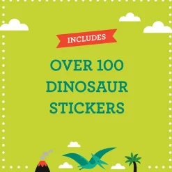Kleurboek met stickers - Dinosaurussen