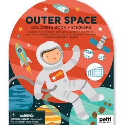 Kleurboek met stickers - Outer Space