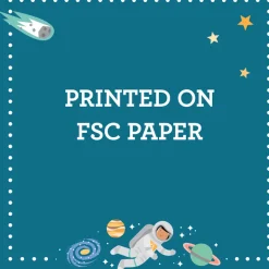 Kleurboek met stickers - Outer Space