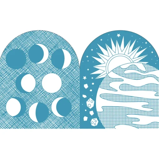 Kleurboek met stickers - Outer Space