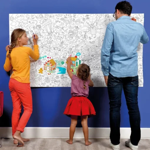 Kleurposter Giant Coloring Rolls XXL - Fantastic