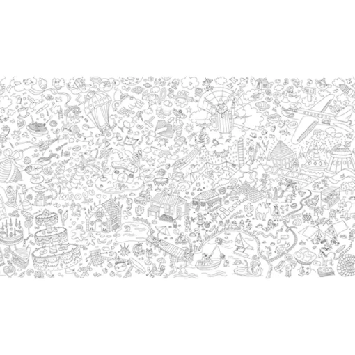 Kleurposter Giant Coloring Rolls XXL - Fantastic