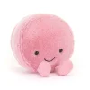 Knuffel Amuseables Mia Macaron Framboise - 12 cm