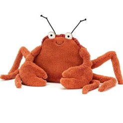 Knuffel Crispin Krab Medium - 16 cm