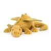 Knuffel Draak Golden Dragon Huge - 66 cm