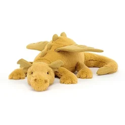 Knuffel Draak Golden Dragon Huge - 66 cm