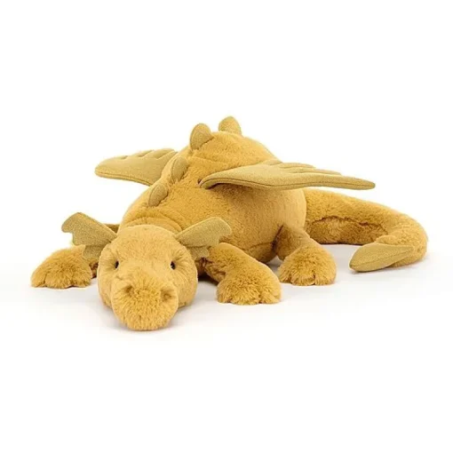 Knuffel Draak Golden Dragon Huge - 66 cm