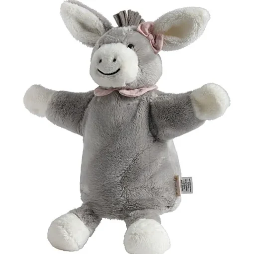 Knuffel En Handpop Ezel Emmi Girl | 34 Cm