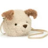 Knuffel Handtas Little Pup Bag - 19 cm