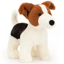 Knuffel Hond Albert Jack Russell - 18 cm