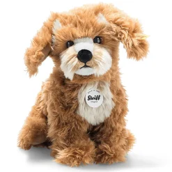 Knuffel Hond Curlie Cockapoo Light Brown - 24 cm