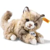 Knuffel Kat Lucy Dark Grey - 18 cm