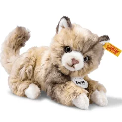 Knuffel Kat Lucy Dark Grey - 18 cm