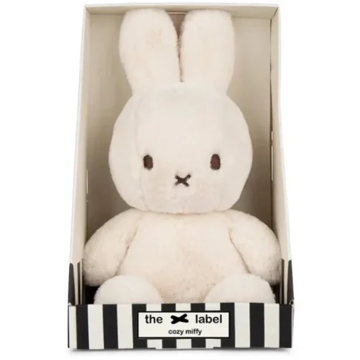 Knuffel Konijn Cozy Miffy Cream In Giftbox - 23 cm