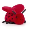 Knuffel Lieveheersbeestje Loulou Love Bug | 13 Cm