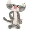 Knuffel Platte Kat - 37 cm