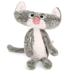 Knuffel Platte Kat - 37 cm