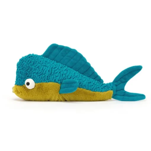 Knuffel Vis Delano Dorado Fish - 24 cm