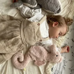 Knuffel Zeepaardje met warmtekussen Cuddly animal Seahorse Small - 42 cm