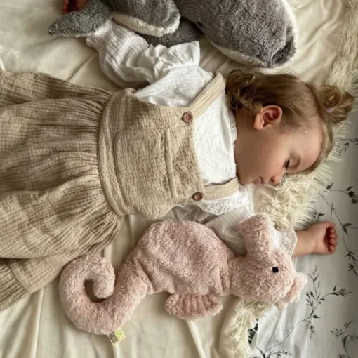 Knuffel Zeepaardje met warmtekussen Cuddly animal Seahorse Small - 42 cm