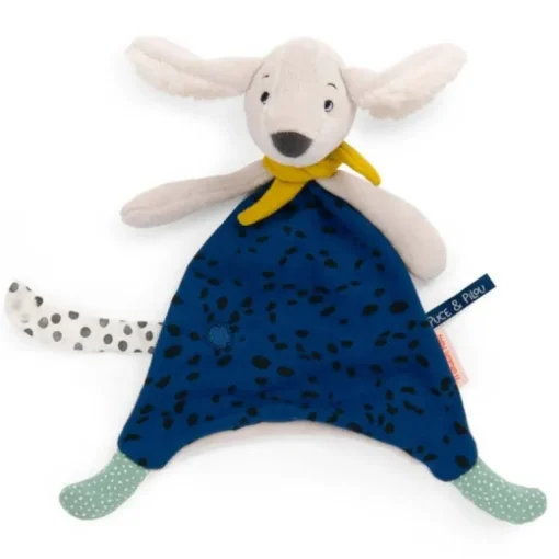 Knuffeldoek blauw Pilou Puce & Pilou