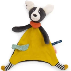 Knuffeldoek geel Puce Puce & Pilou