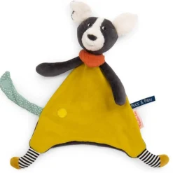 Knuffeldoek geel Puce Puce & Pilou