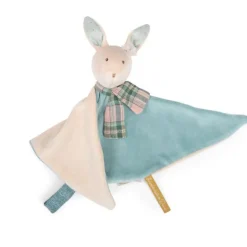 Knuffeldoek Konijn Blauw - La petite école de danse