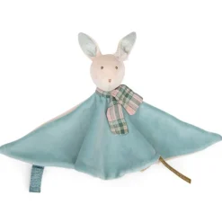 Knuffeldoek Konijn Blauw - La petite école de danse