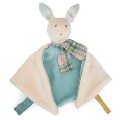 Knuffeldoek Konijn Blauw - La petite école de danse