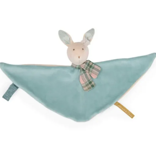 Knuffeldoek Konijn Blauw - La petite école de danse