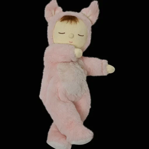 Knuffelpop Cozy Dinkums Piggy Pickle Pink - 31 cm