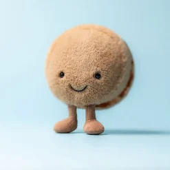 Knuffeltje Amuseables Mona Macaron Chocolate - 12 cm