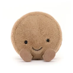 Knuffeltje Amuseables Mona Macaron Chocolate - 12 cm