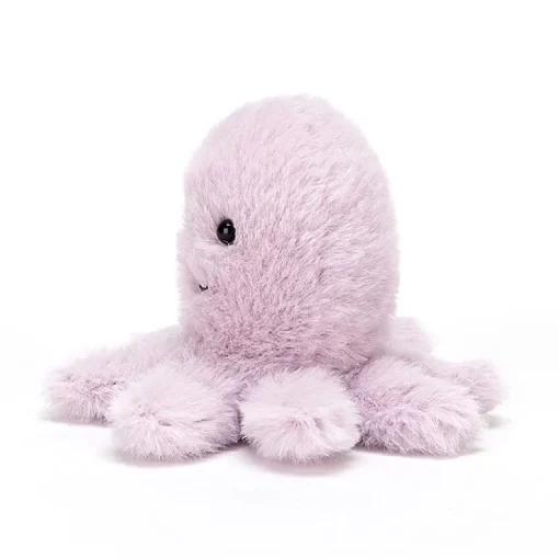 Knuffeltje Inktvis Fluffy Octopus - 8 cm