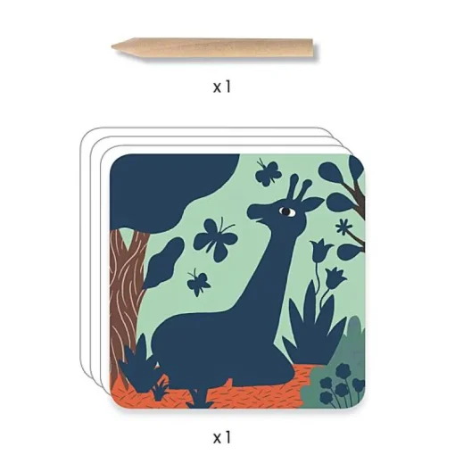 Kraskaarten Grote Dieren