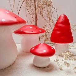 Lamp Paddenstoel - Medium Rood