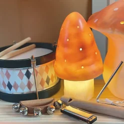 Lamp Paddenstoel Klein - Oud Roze