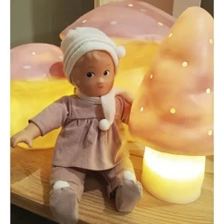 Lamp Paddenstoel Klein - Oud Roze