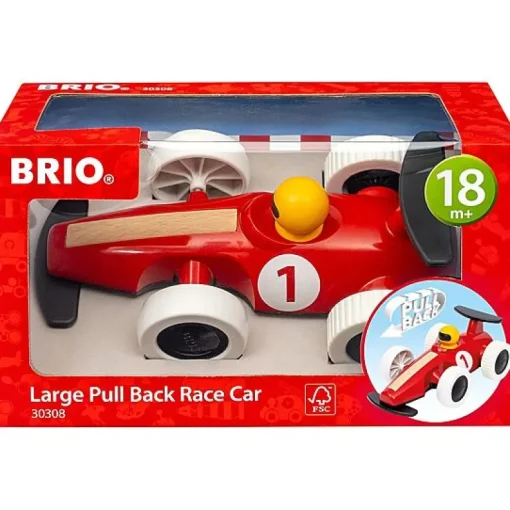 Large Pull Back Race Car