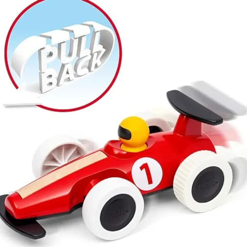 Large Pull Back Race Car