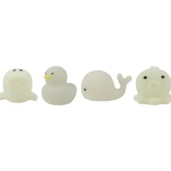 Lichtgevend badspeelgoed Sea Kit - set van 4 dieren