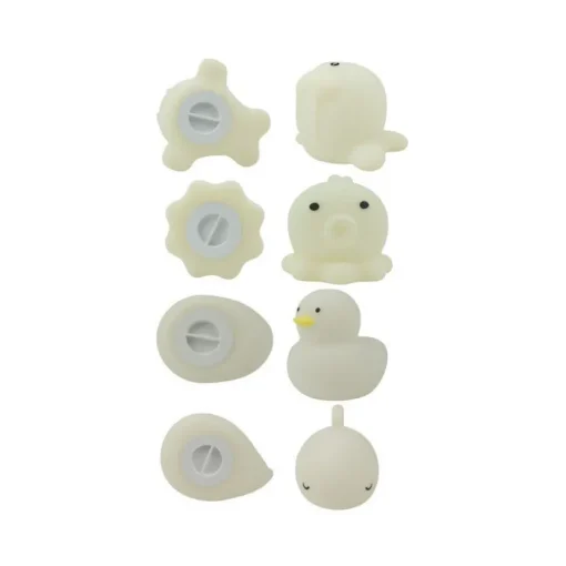 Lichtgevend badspeelgoed Sea Kit - set van 4 dieren