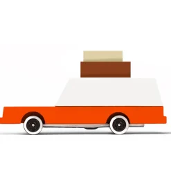 Luggage Wagon (W021) 8,4X4,1X3Cm, Wooden Diecast, Magnetic, In
