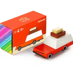 Luggage Wagon (W021) 8,4X4,1X3Cm, Wooden Diecast, Magnetic, In