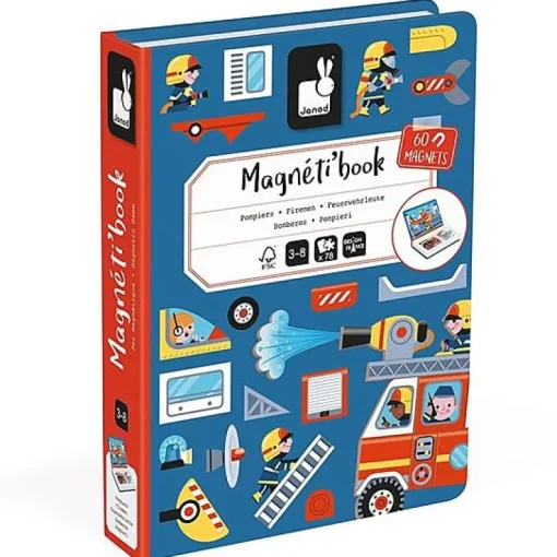 Magneetspel Magneti'Book - Firefighter